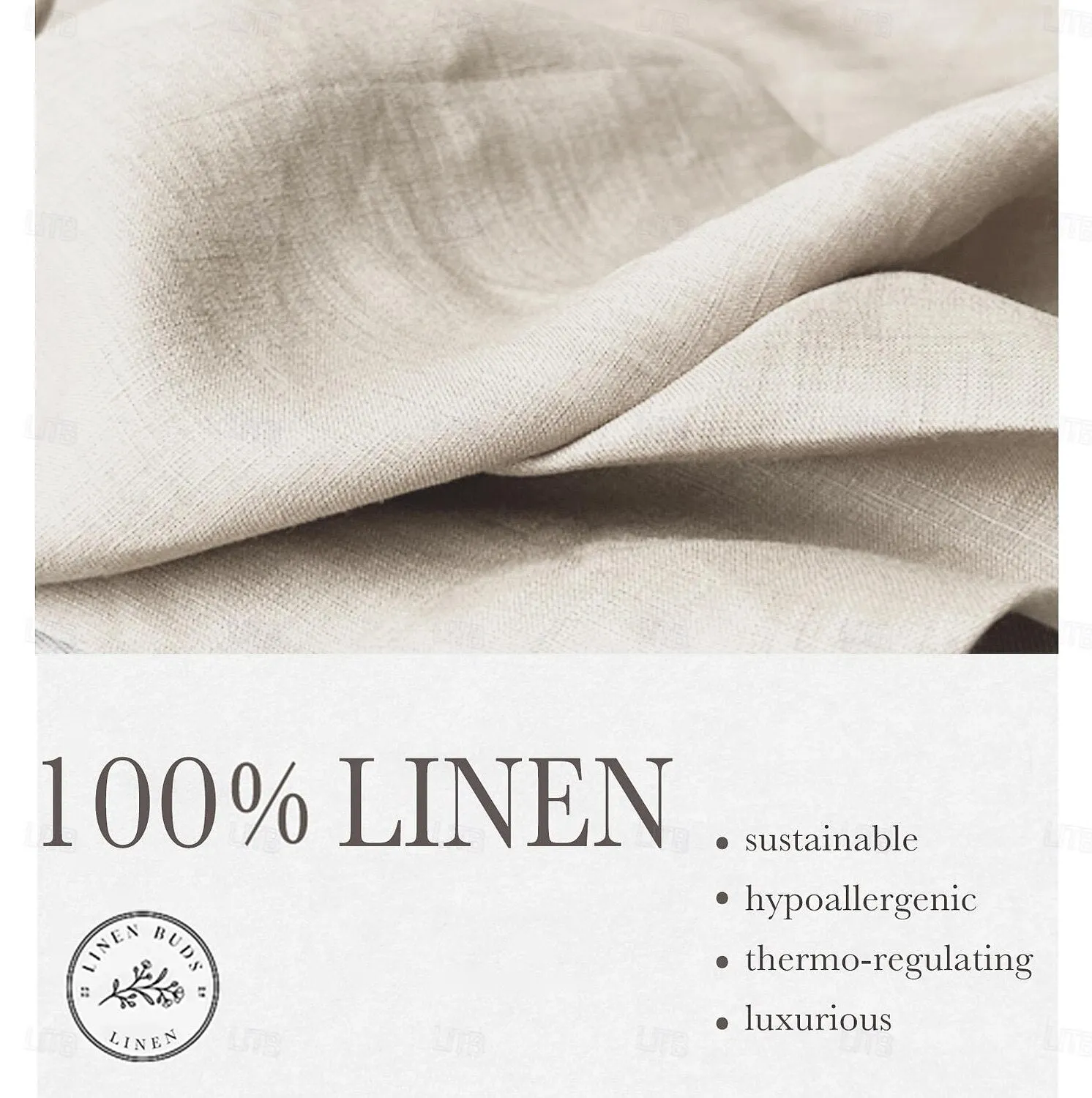 100% Linen Single Breasted Blazer Jacket