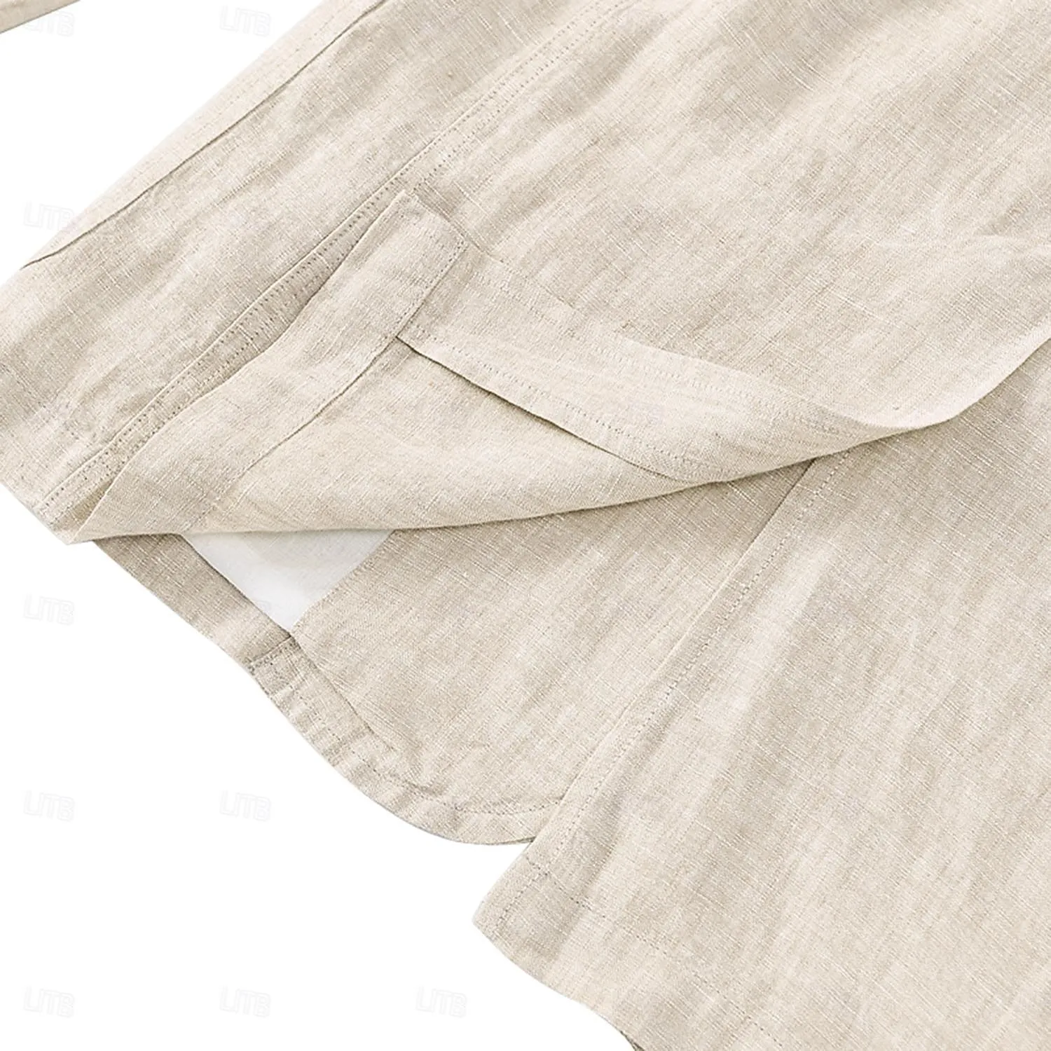 100% Linen Single Breasted Blazer Jacket