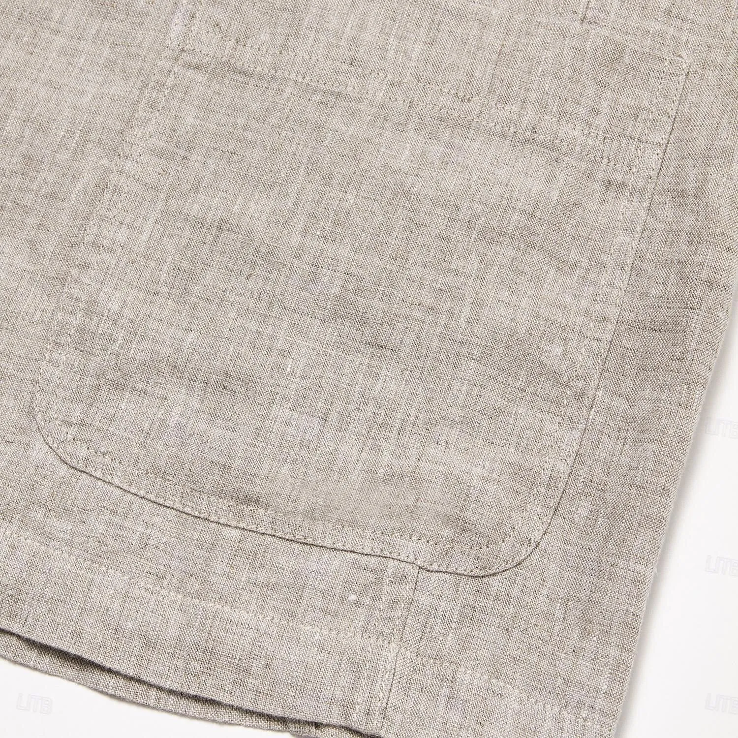 100% Linen Single Breasted Blazer Jacket