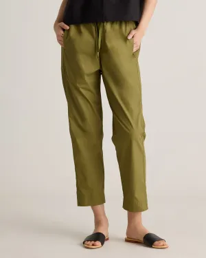 100% Organic Cotton Poplin Pull-On Pants
