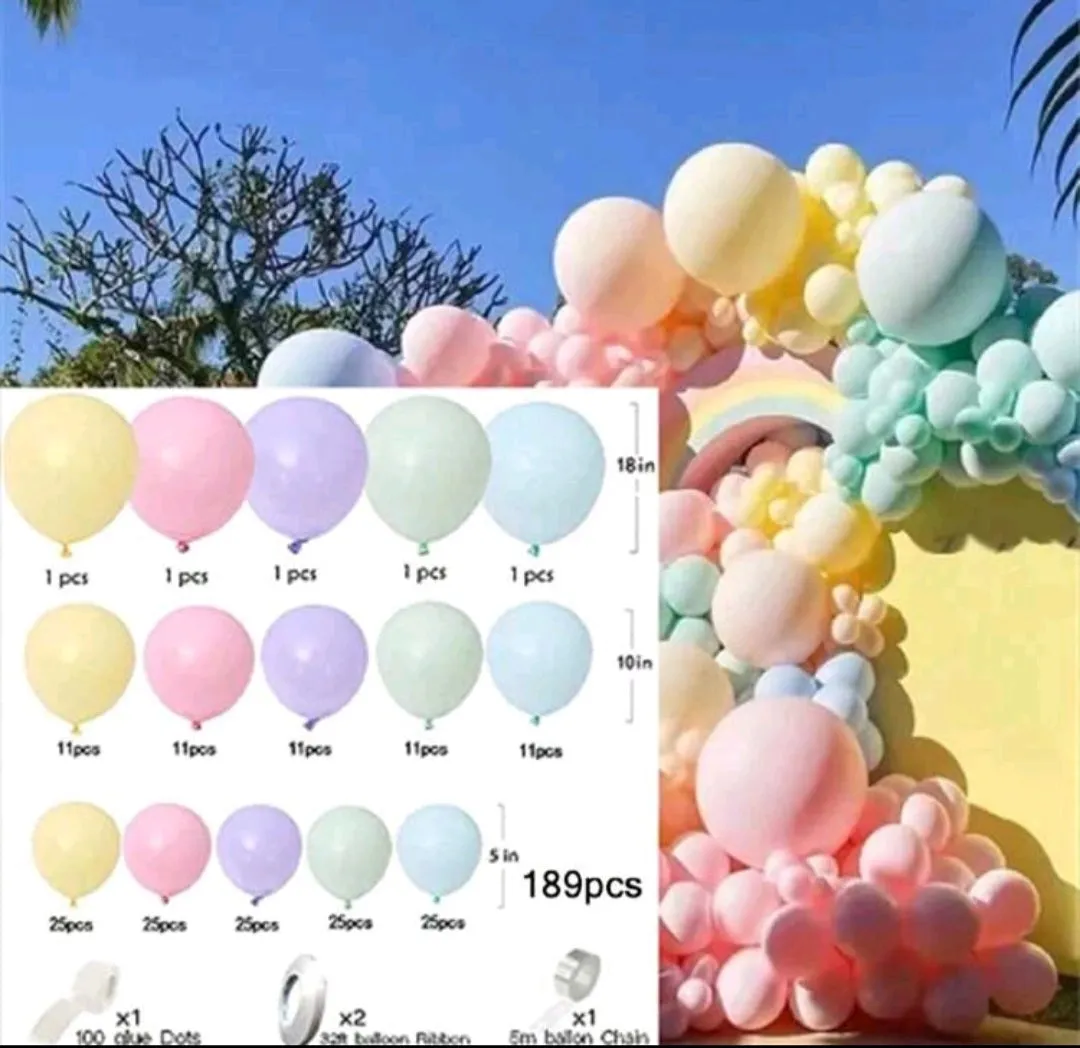 189PSC Balloon Set  #500020