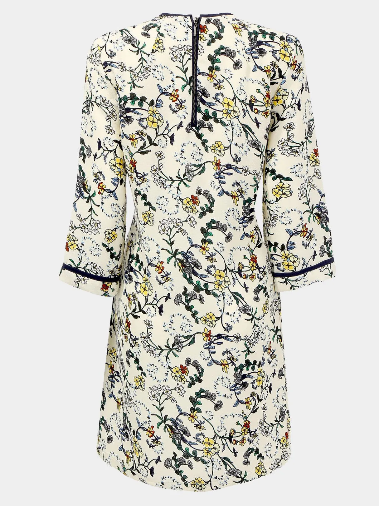 3/4 Length Sleeve Floral Print Dresses