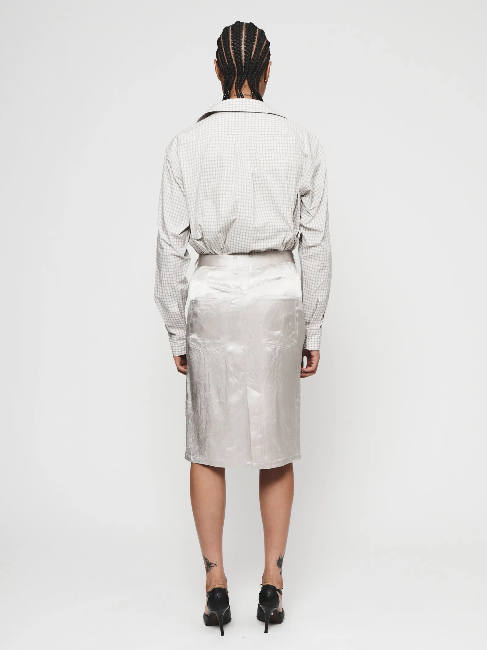 5-PKT Skirt in Champagne