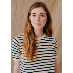 Aimee knit - Off White Stripe