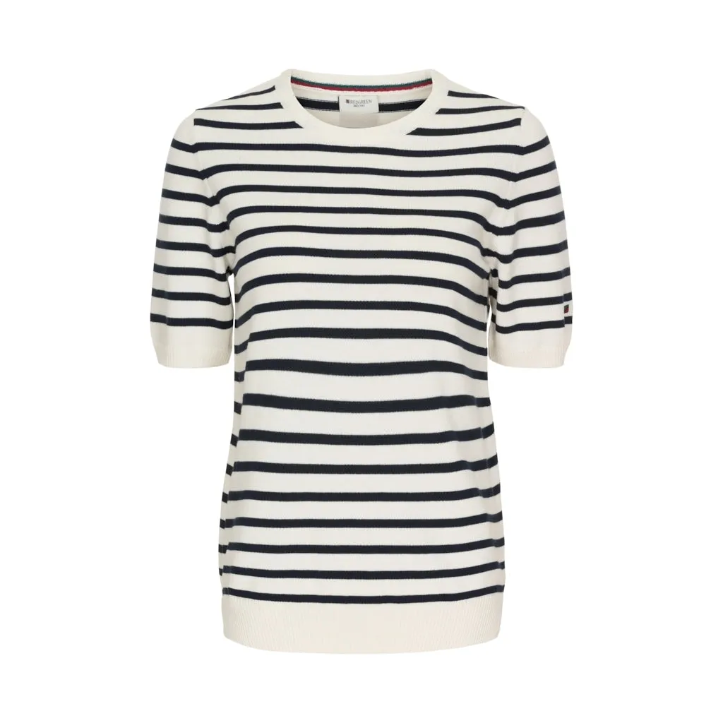 Aimee knit - Off White Stripe