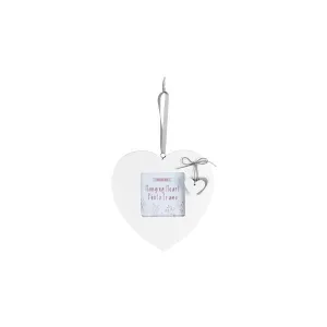 Amazing Mum Hanging Heart Frame 15cm
