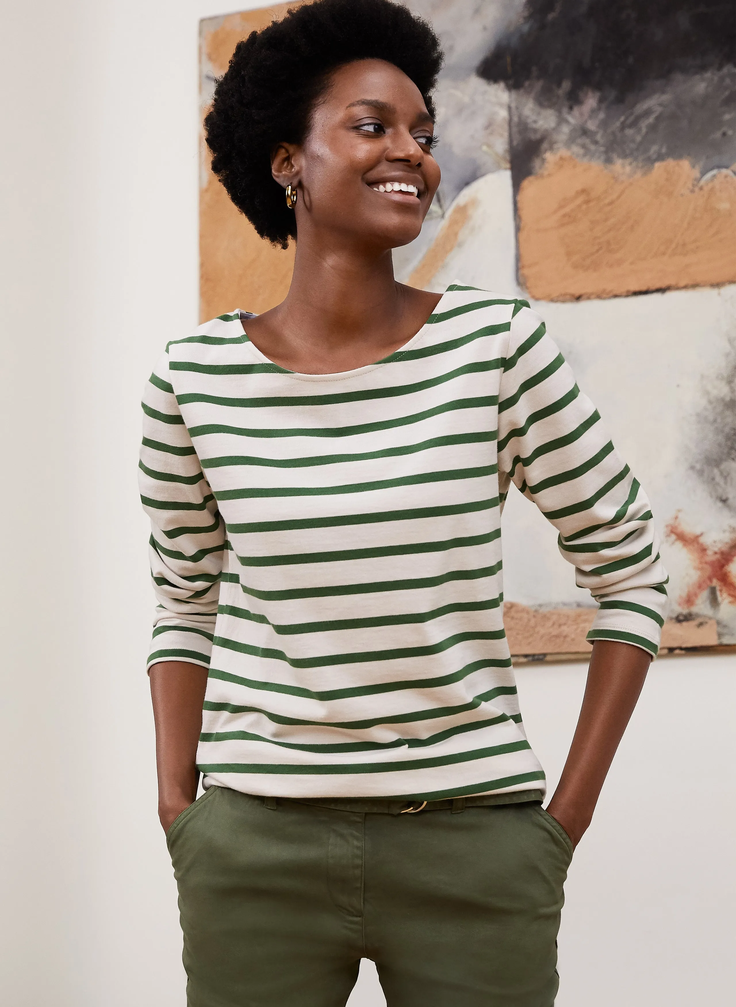 Ashley Organic Cotton Top