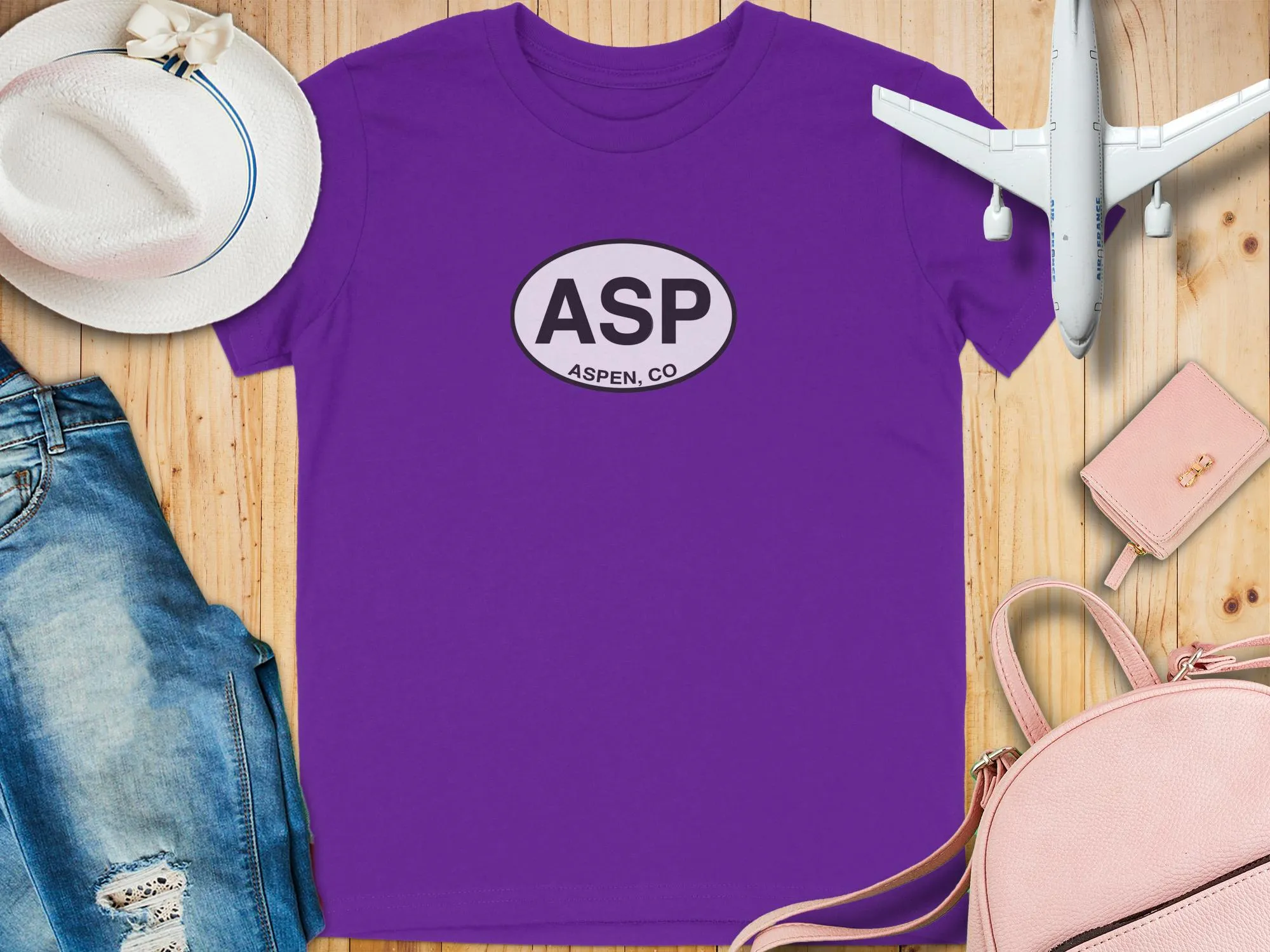 ASP Aspen CO Souvenir T-Shirts