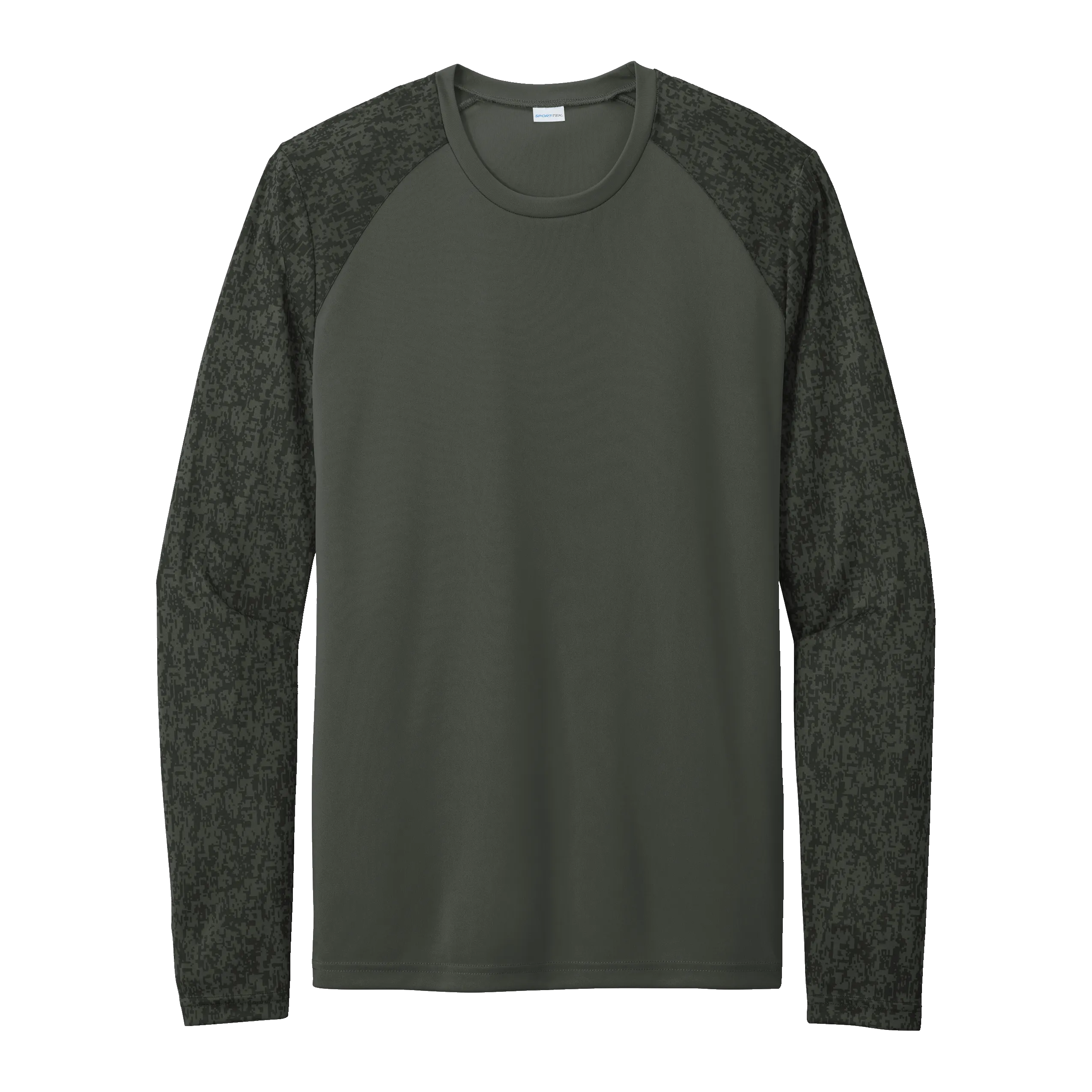 B2104 Long Sleeve Digi Camo Tee