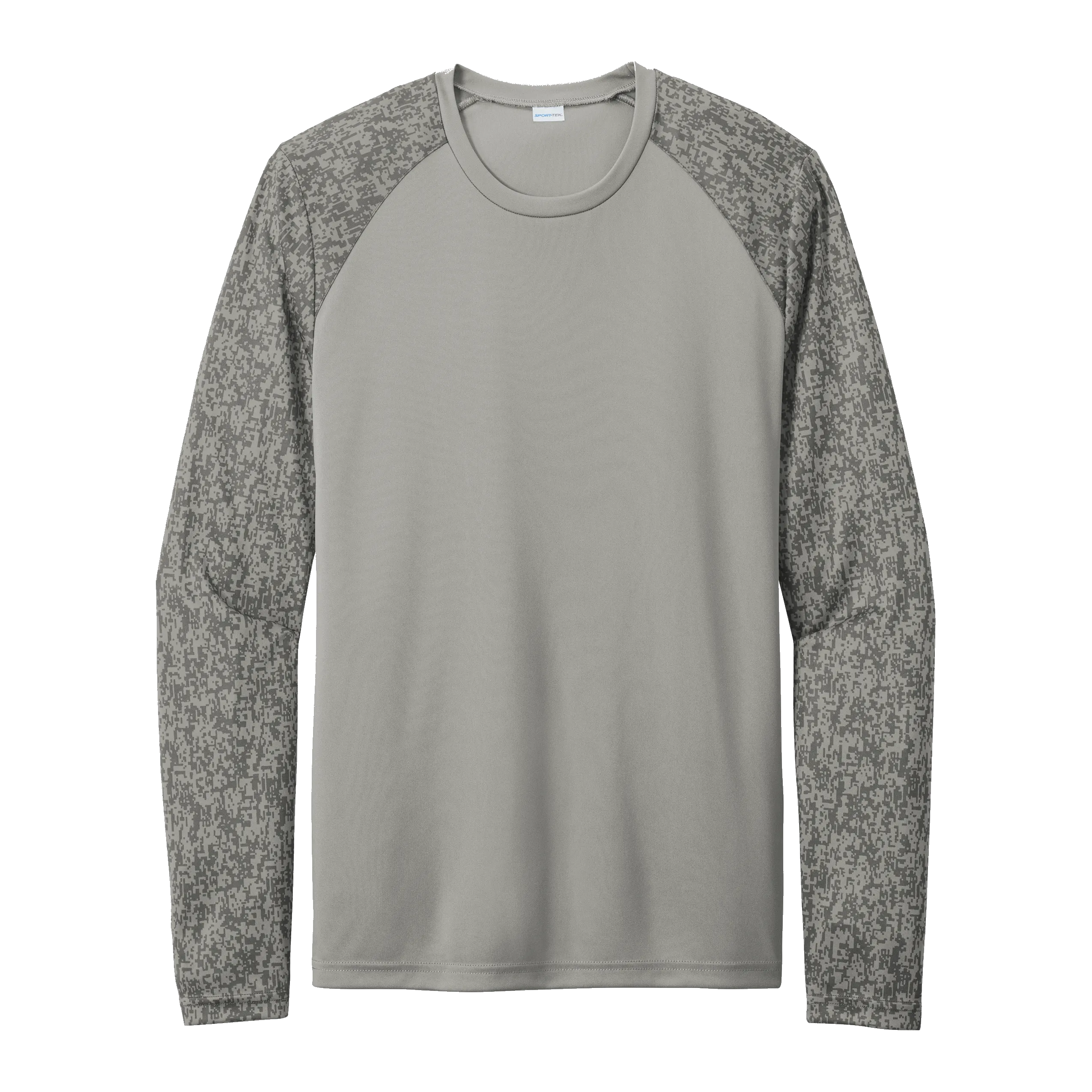 B2104 Long Sleeve Digi Camo Tee
