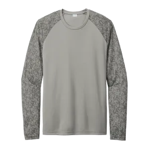 B2104 Long Sleeve Digi Camo Tee