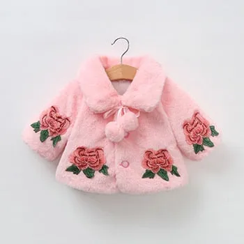 Baby Girl Winter Jackets 3M-4T
