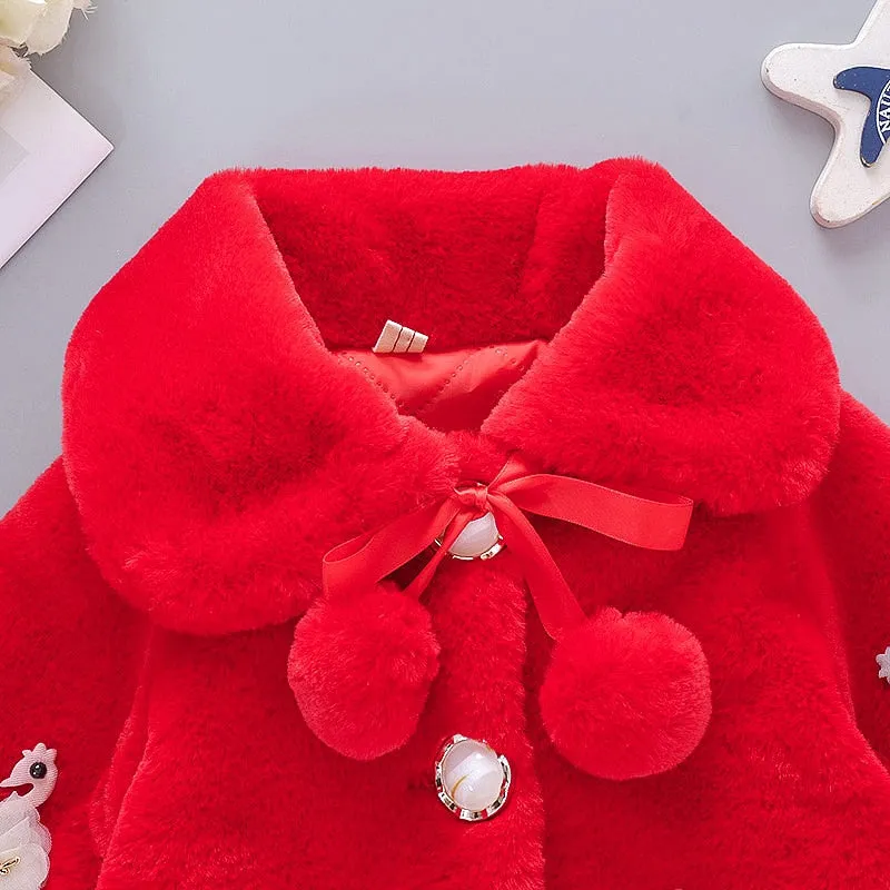 Baby Girl Winter Jackets 3M-4T