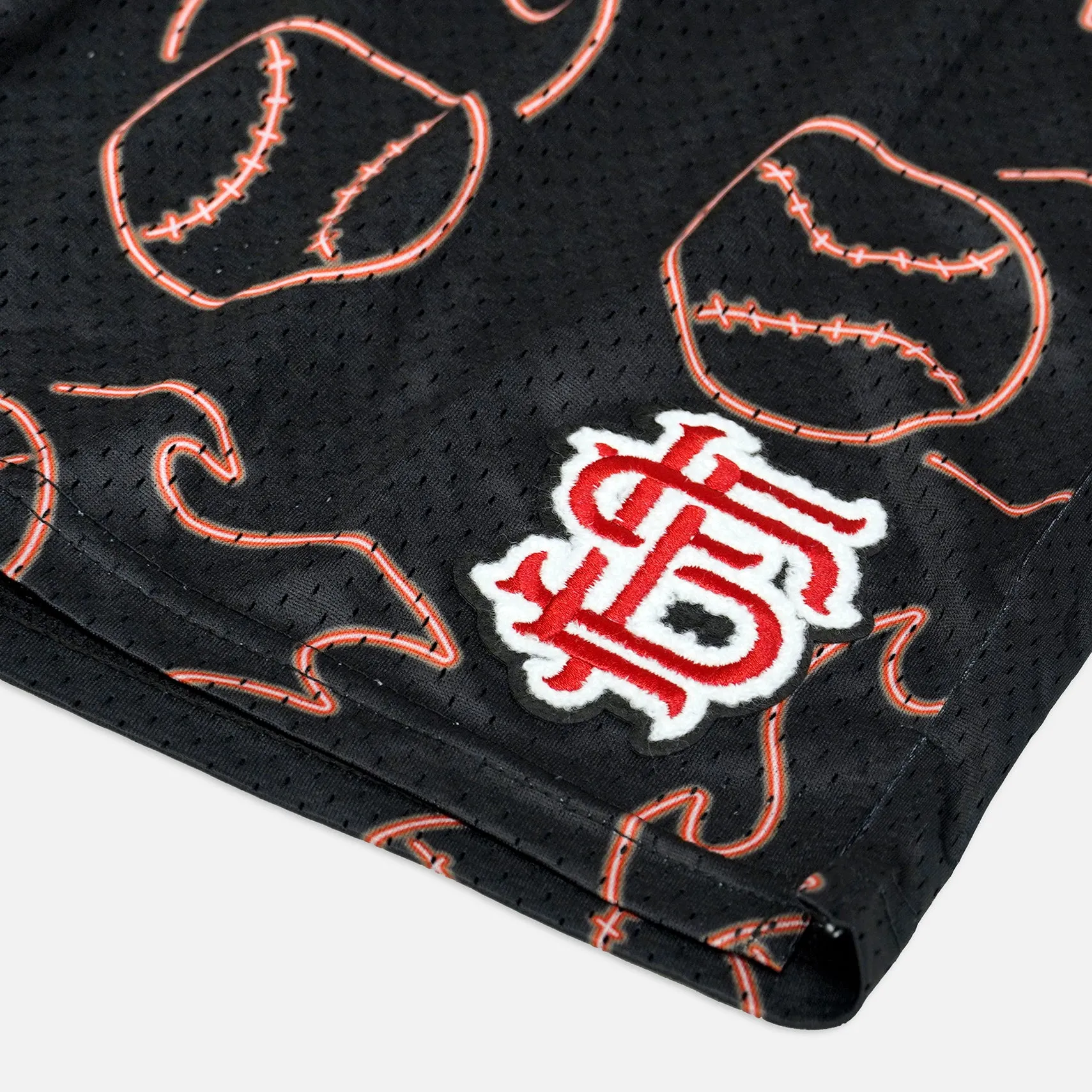 Baseball Neon Sign Shorts - 5"