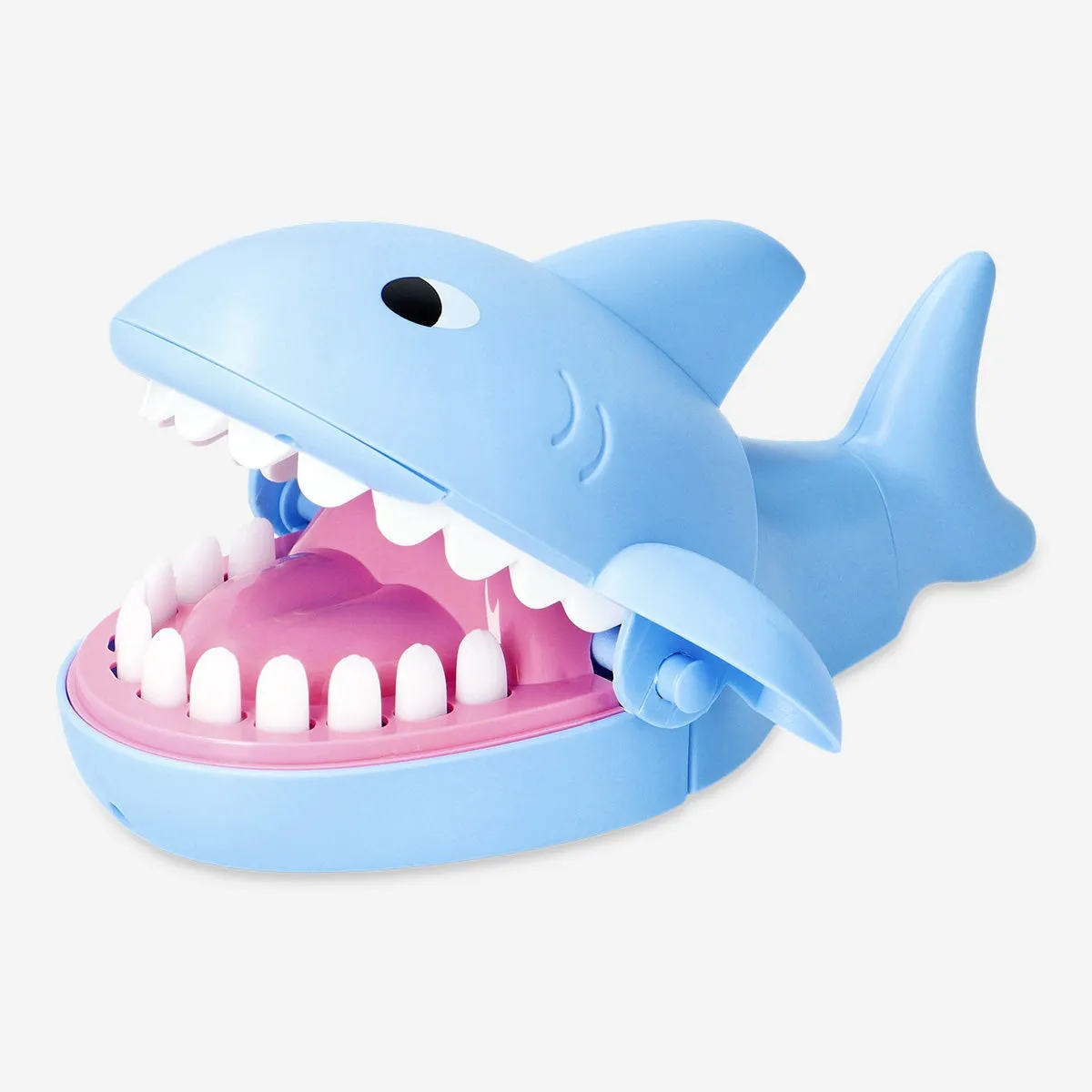 Biting shark