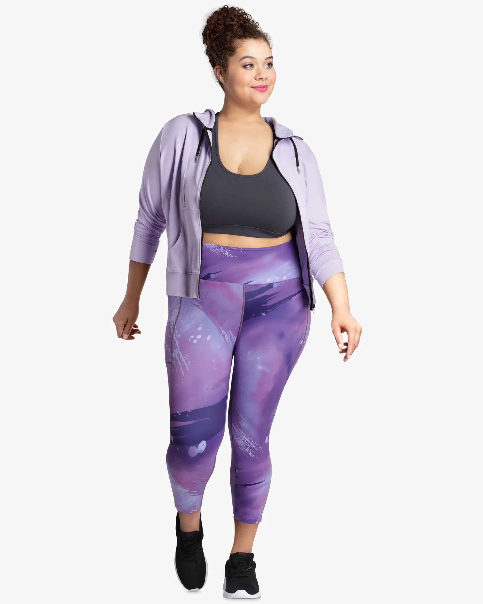 Bolt Sports Bra | Charcoal Grey