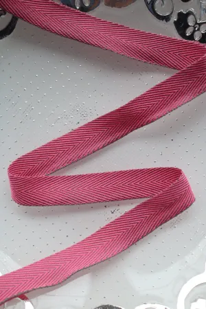 Bubblegum 13/16" Twill Tape