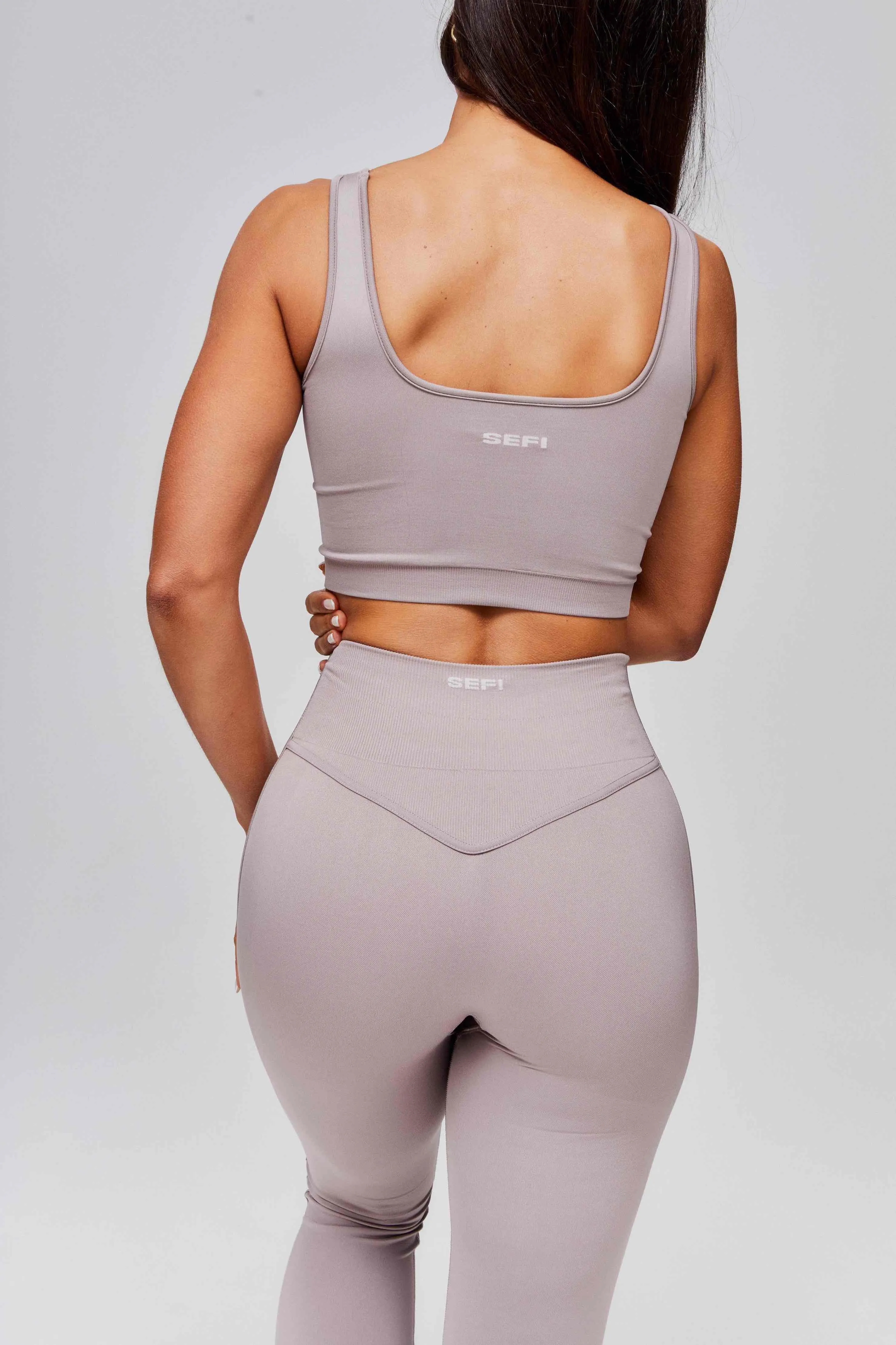 Butterluxe Contour Flared 7/8 Leggings - Fig Glaze