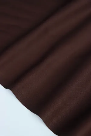 Carob Bottom Weight Twill