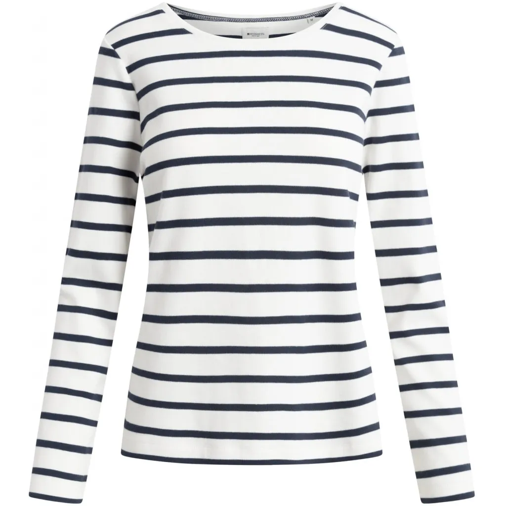 Catalina long sleeve T-shirt - Off White Stripe