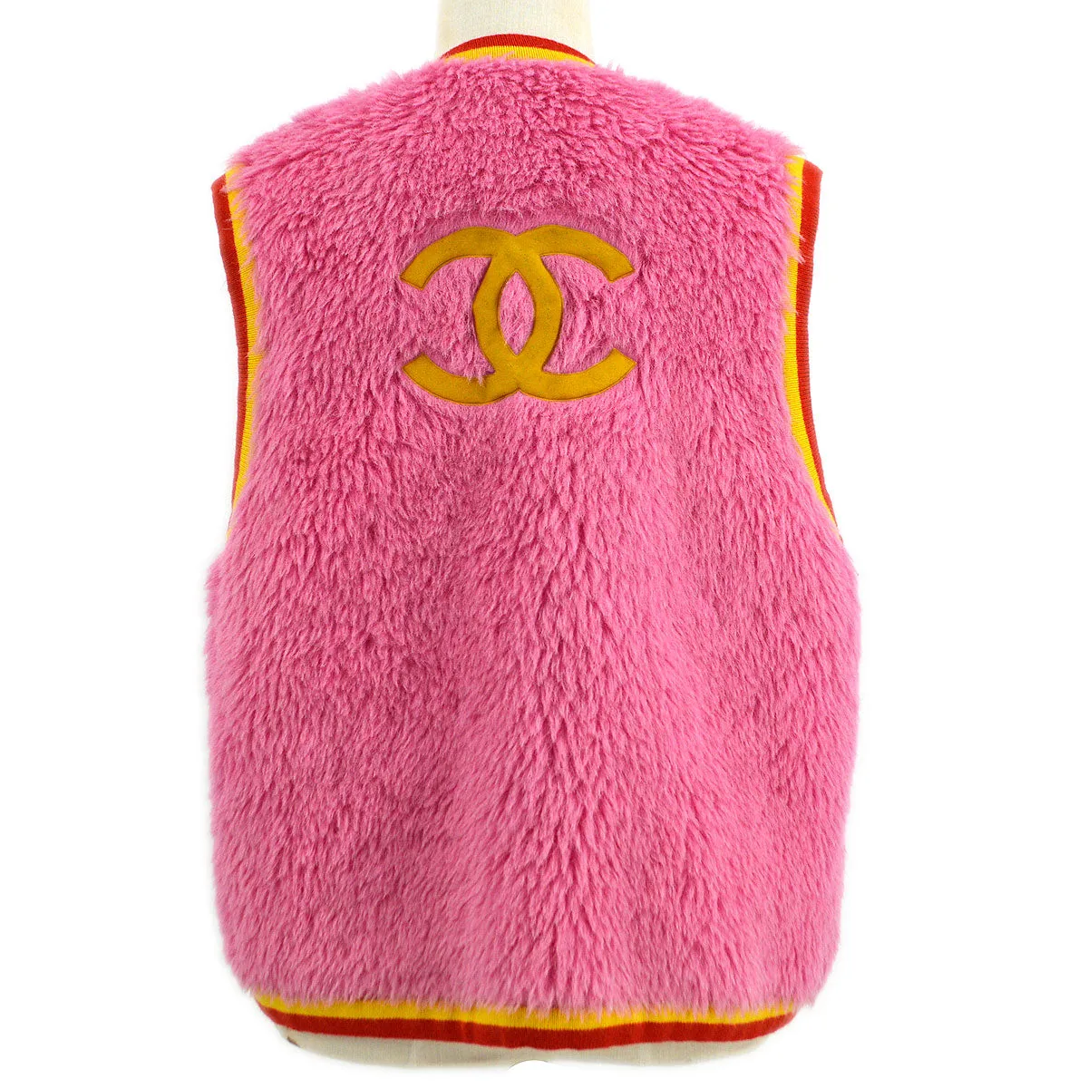 Chanel Fall 1994 CC open-front gilet #38