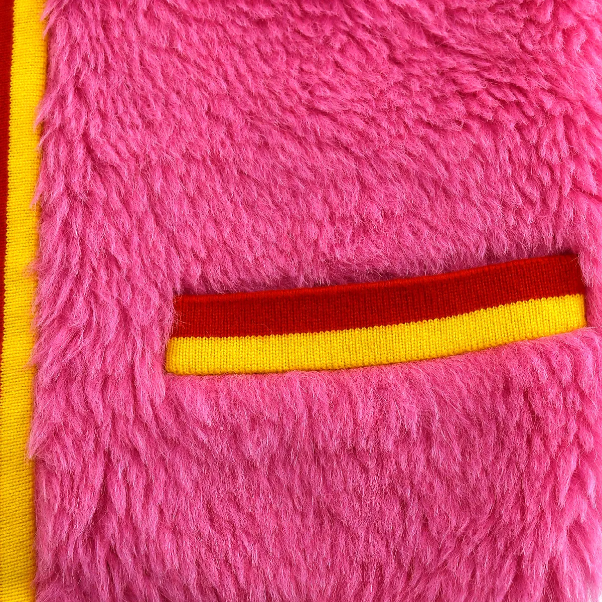 Chanel Sleeveless Fur Vest Jacket Pink