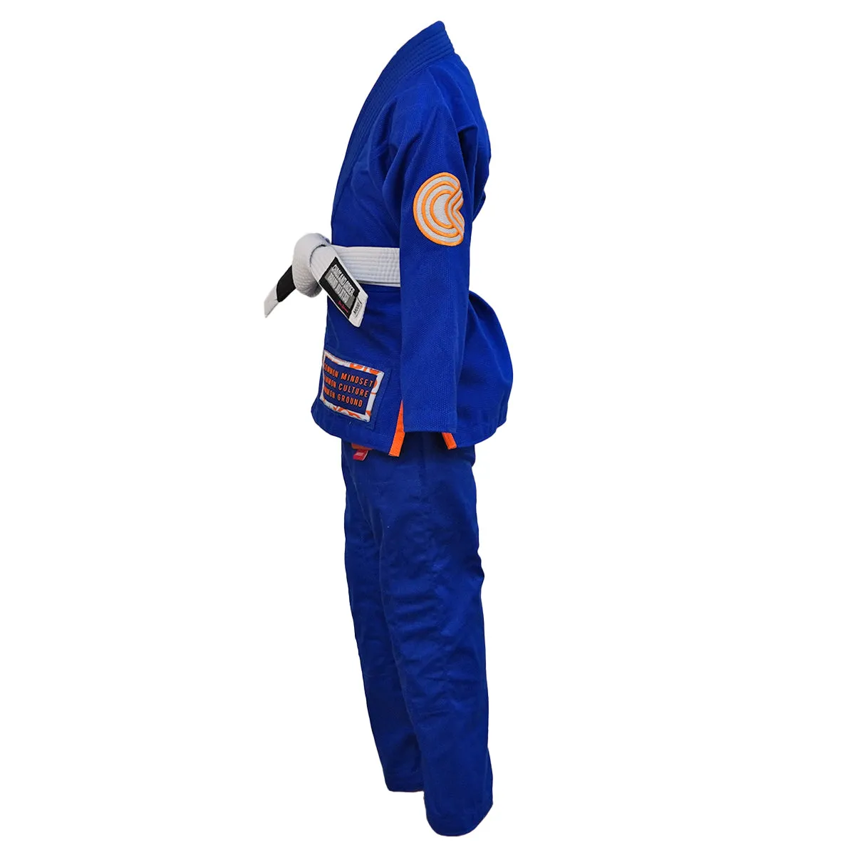 Chaos and Order Kid's Base Label V2 BJJ Gi - Blue