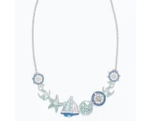 Coastal Enamel Necklace