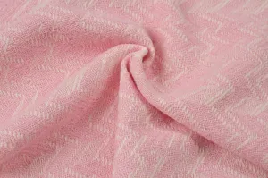Cotton Chevron Pink