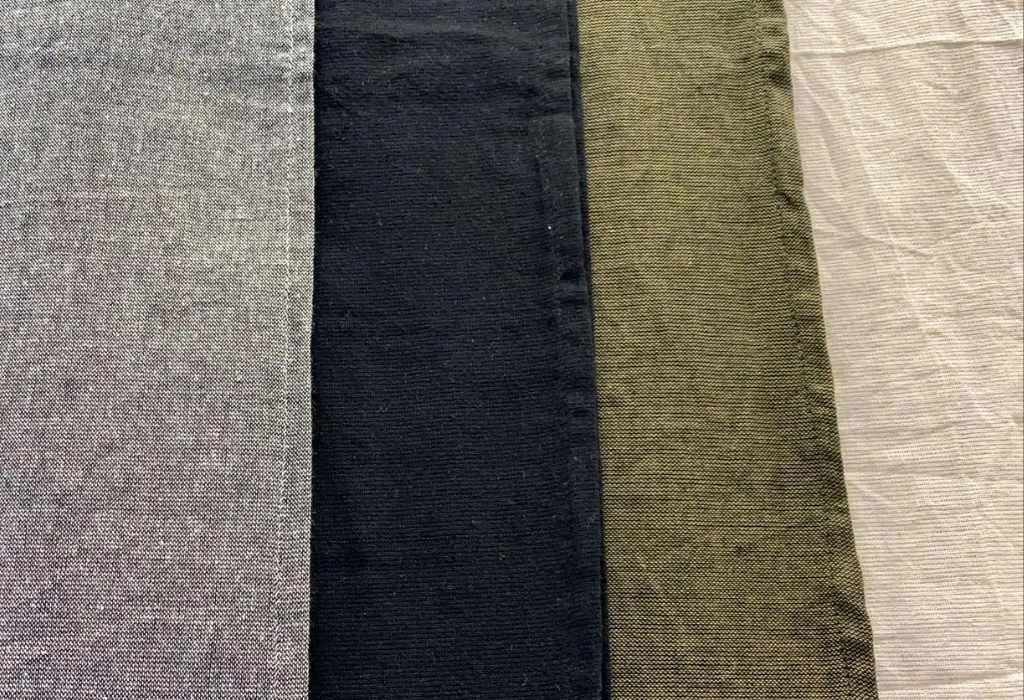 Cotton Straight-Cut Bhutani Trim Wrap Skirt – Prepack of 4 Colors - Solid Color
