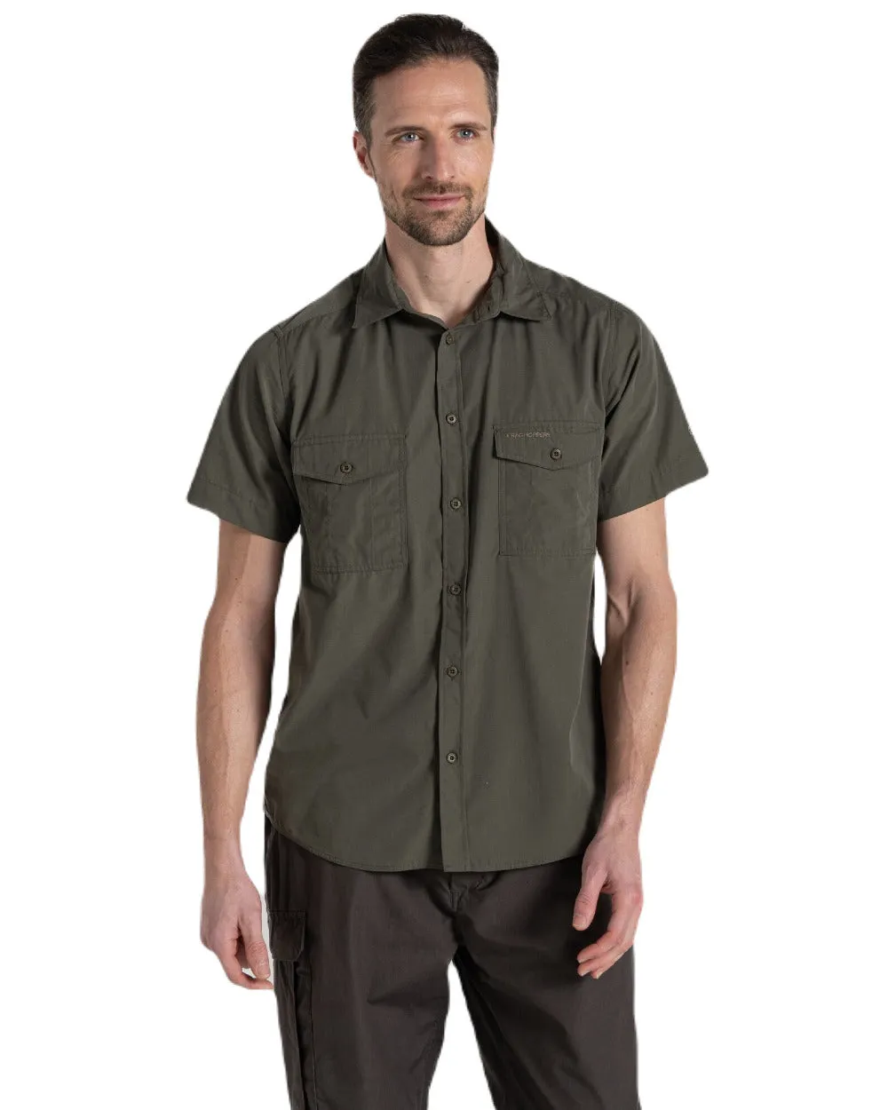 Craghoppers Mens Kiwi Short Sleeved Shirt