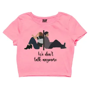 Crop Top - We Don't Talk Anymore Art