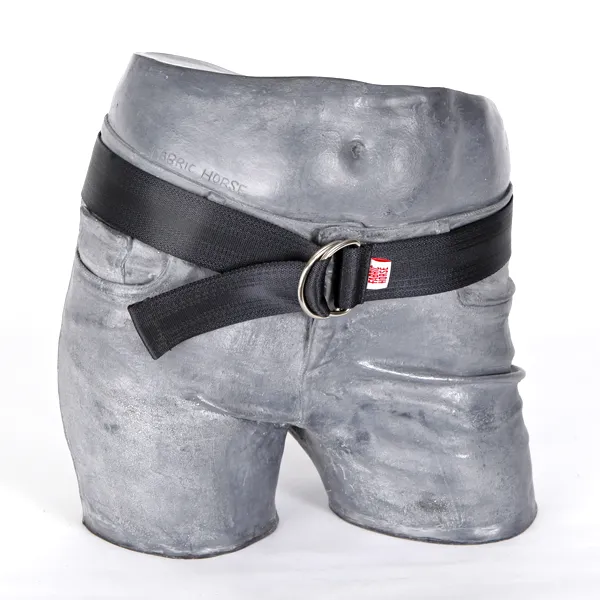 D-Ring Waist Belt - Black