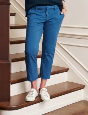 F&E Italian Chino in Royal Blue