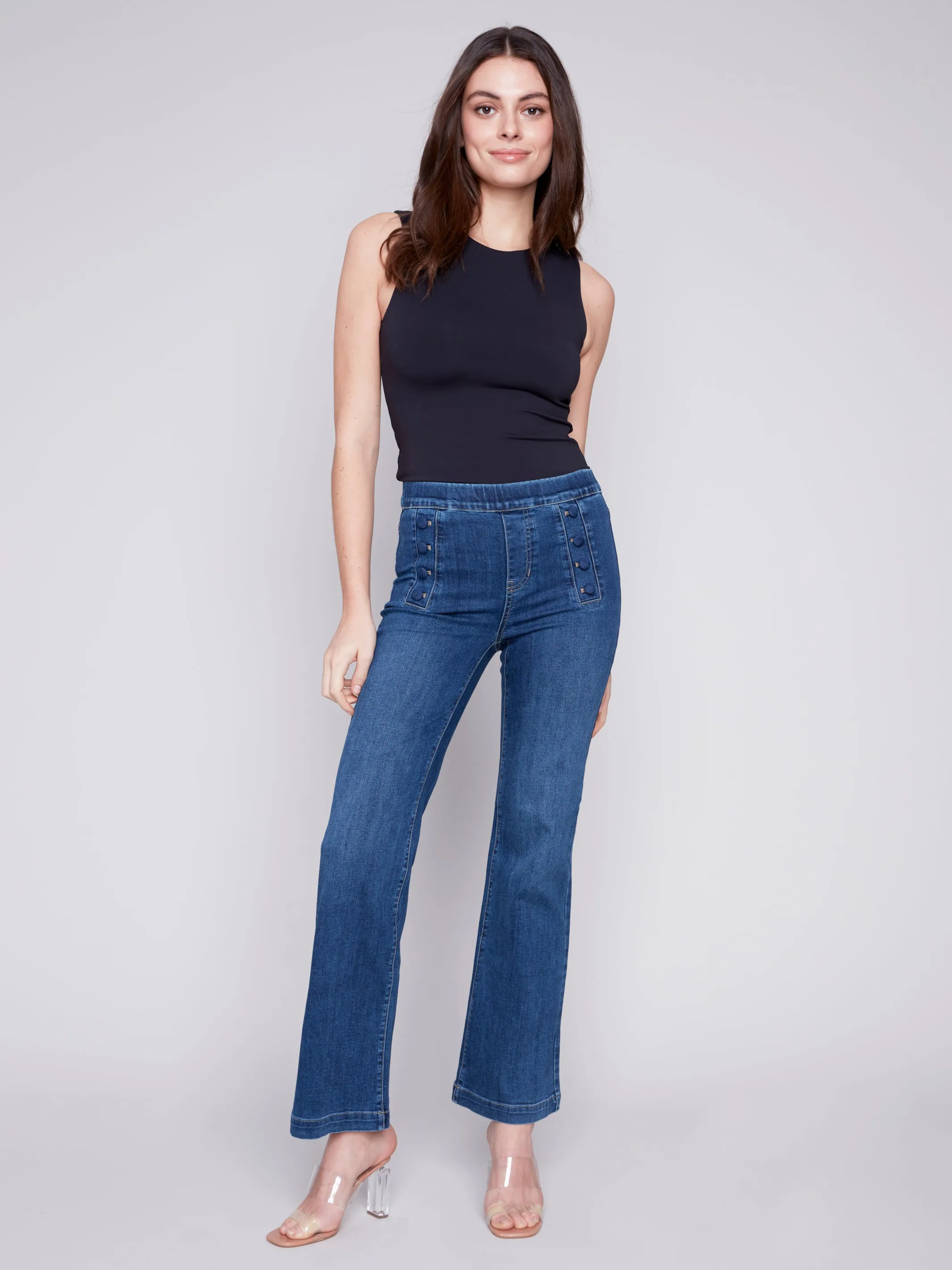 Flare Twill Pant