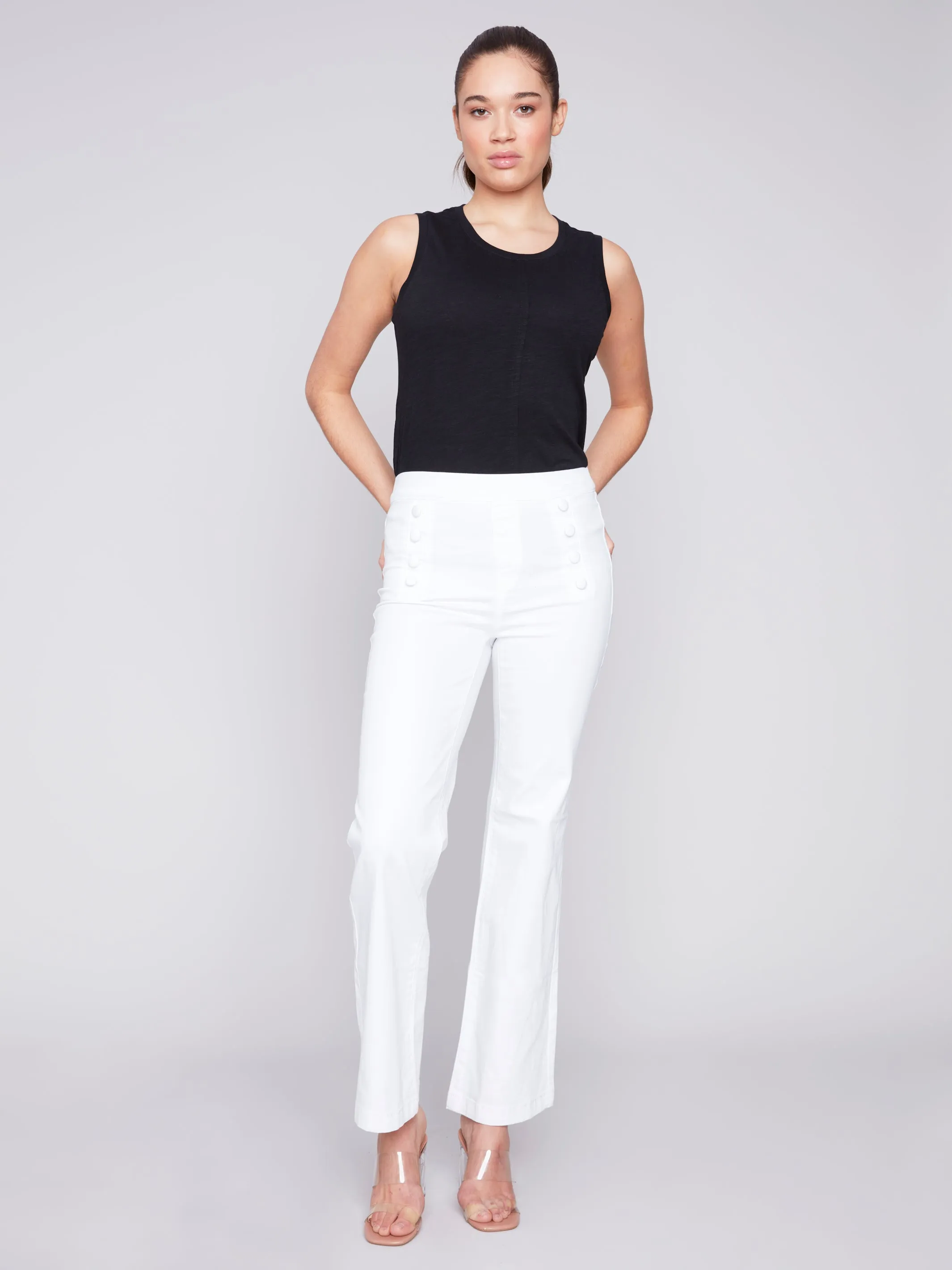 Flare Twill Pant