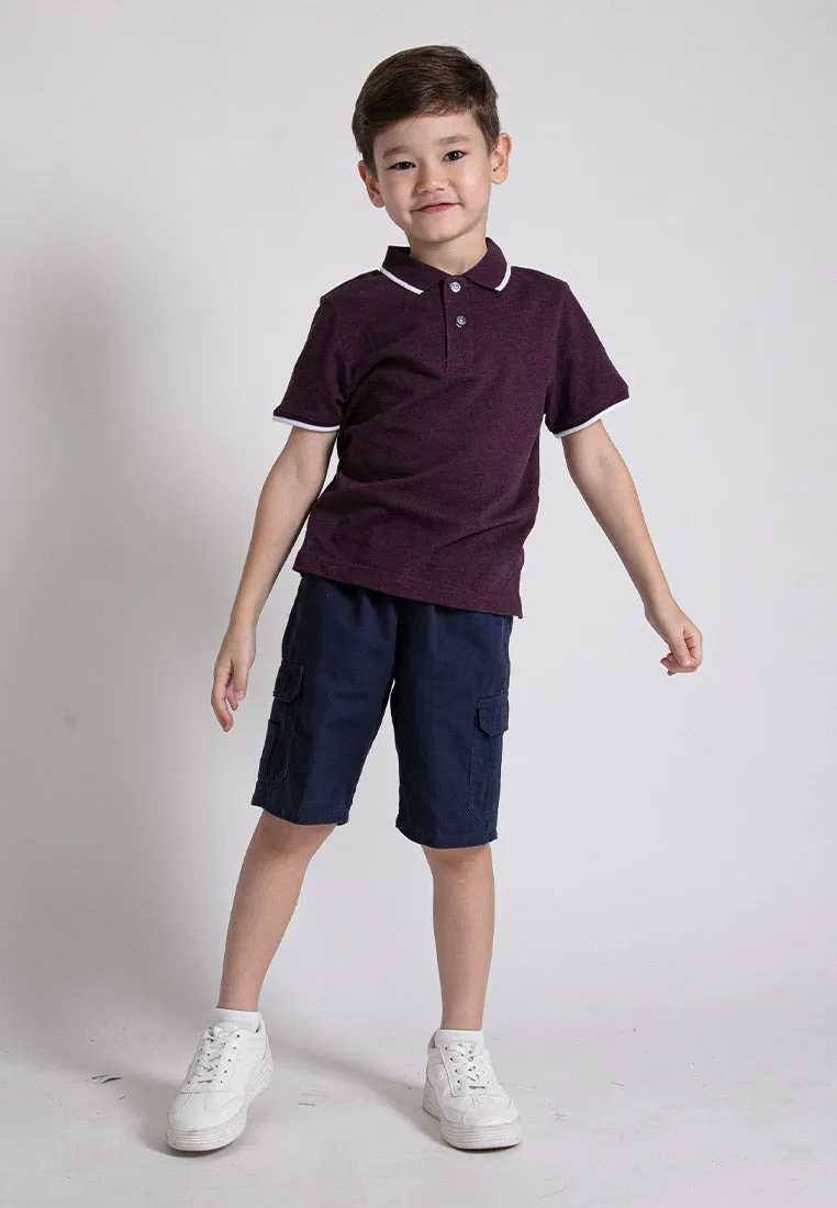 Forest Kids 100% Cotton Twill Cargo Pants Men Short Pants Men | Seluar Pendek Lelaki - FK65038