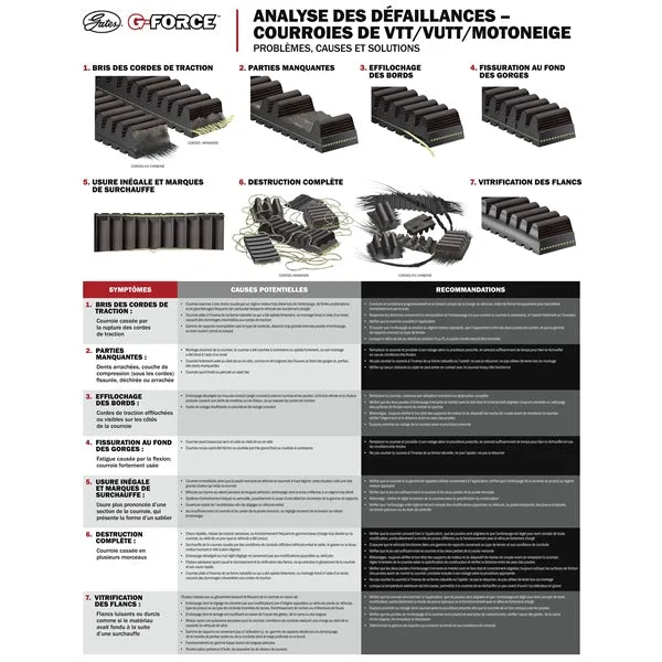 G-Force CVT Drive Belt 210150