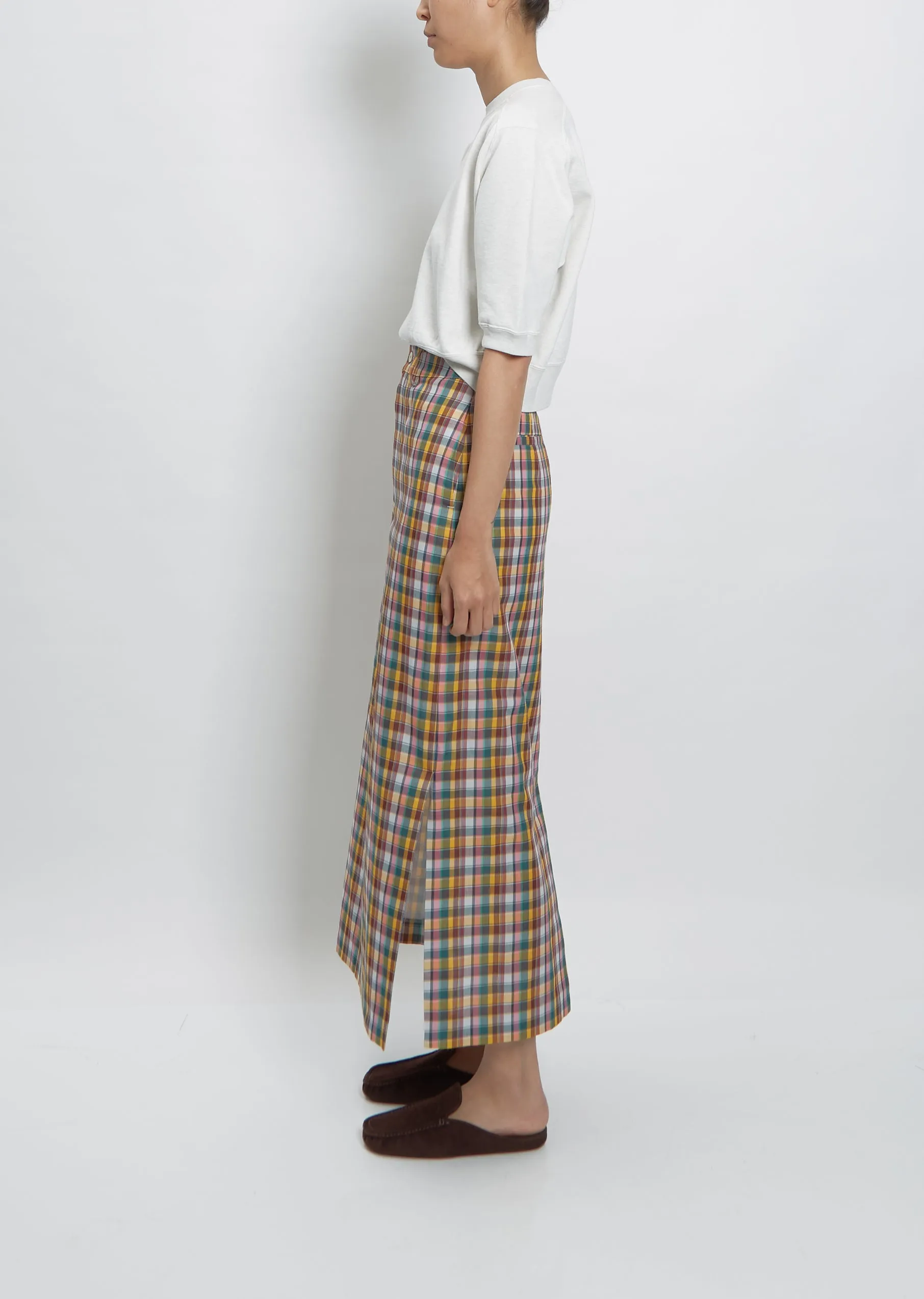 Giza Light Weight Double-Cloth Skirt