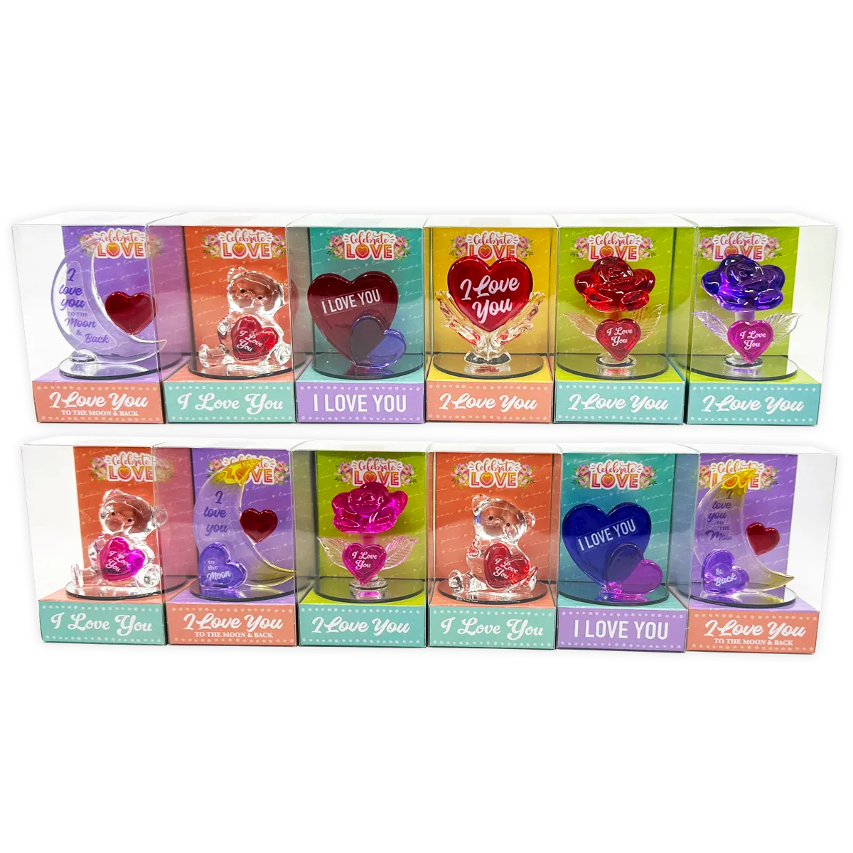 Glass Mini Keepsake - 12 Pieces Per Retail Ready Display 25047