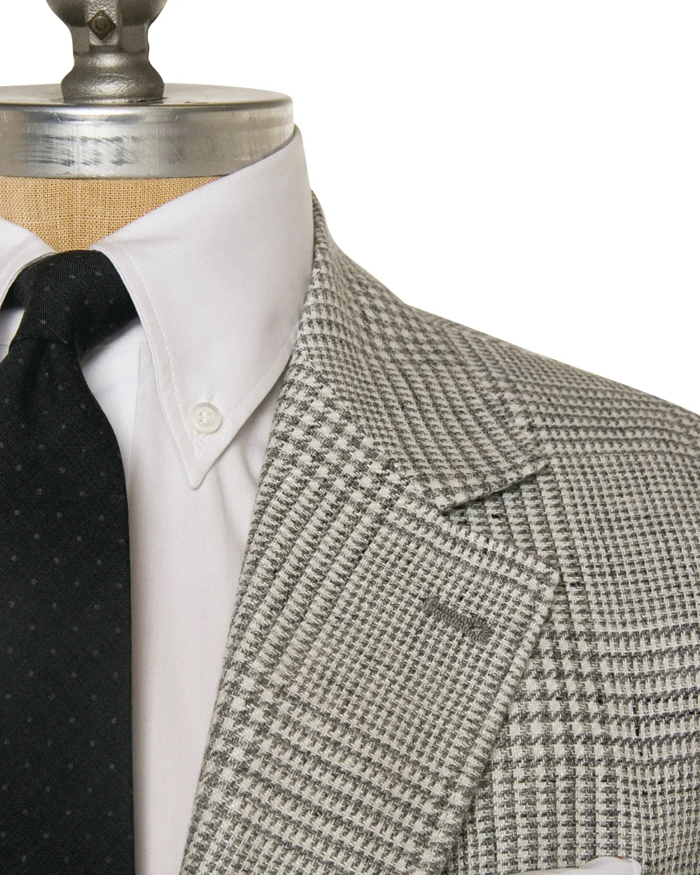 Grey Plaid Sportcoat