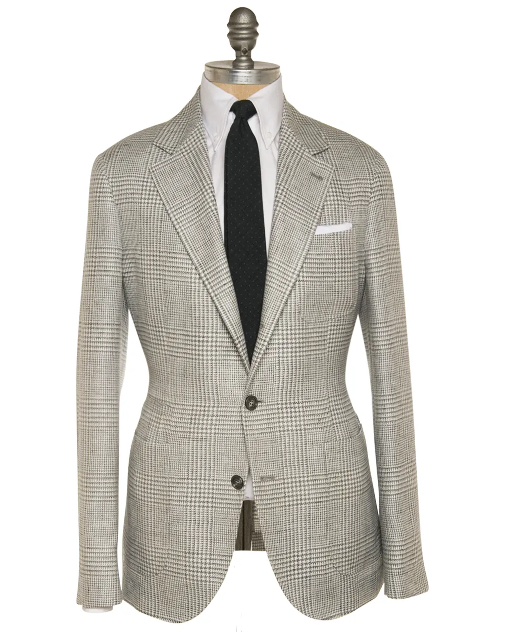 Grey Plaid Sportcoat