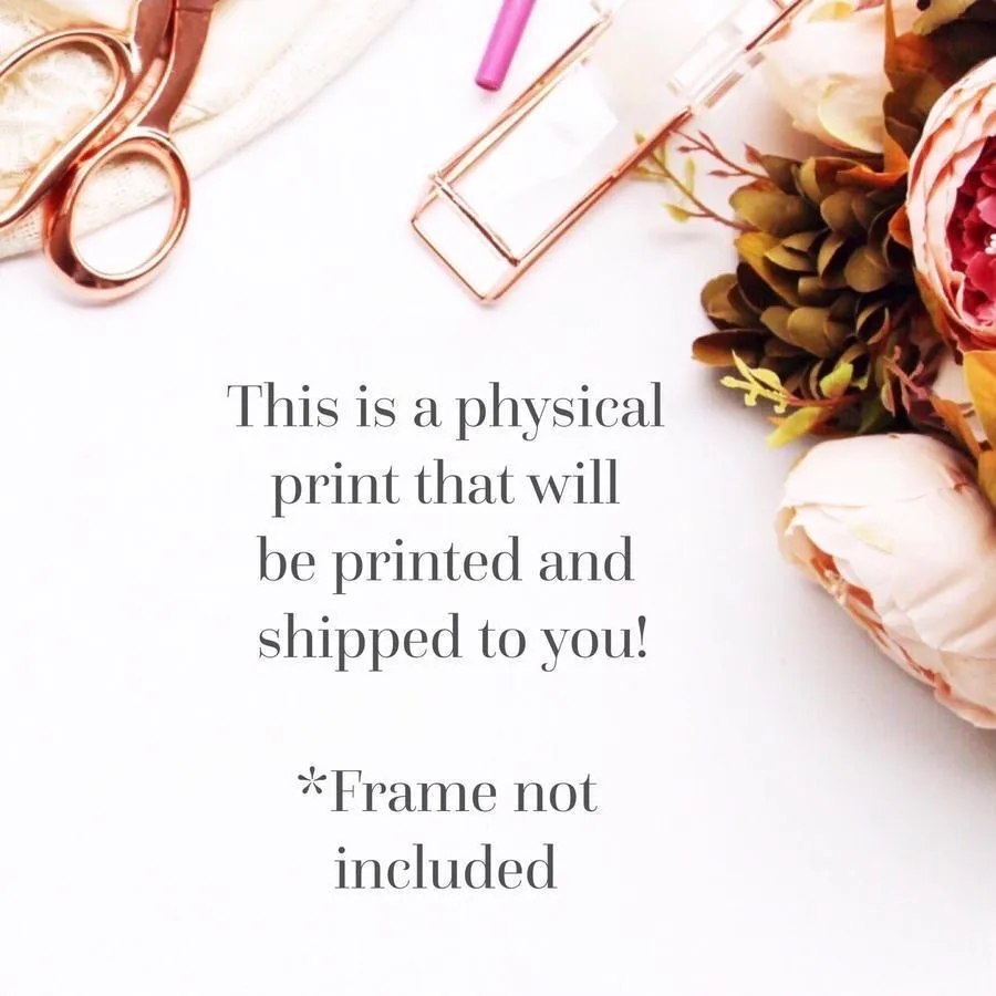 Hello Spring Collage Art Print