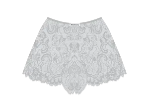 Hills Grey Minimal Lace Shorts