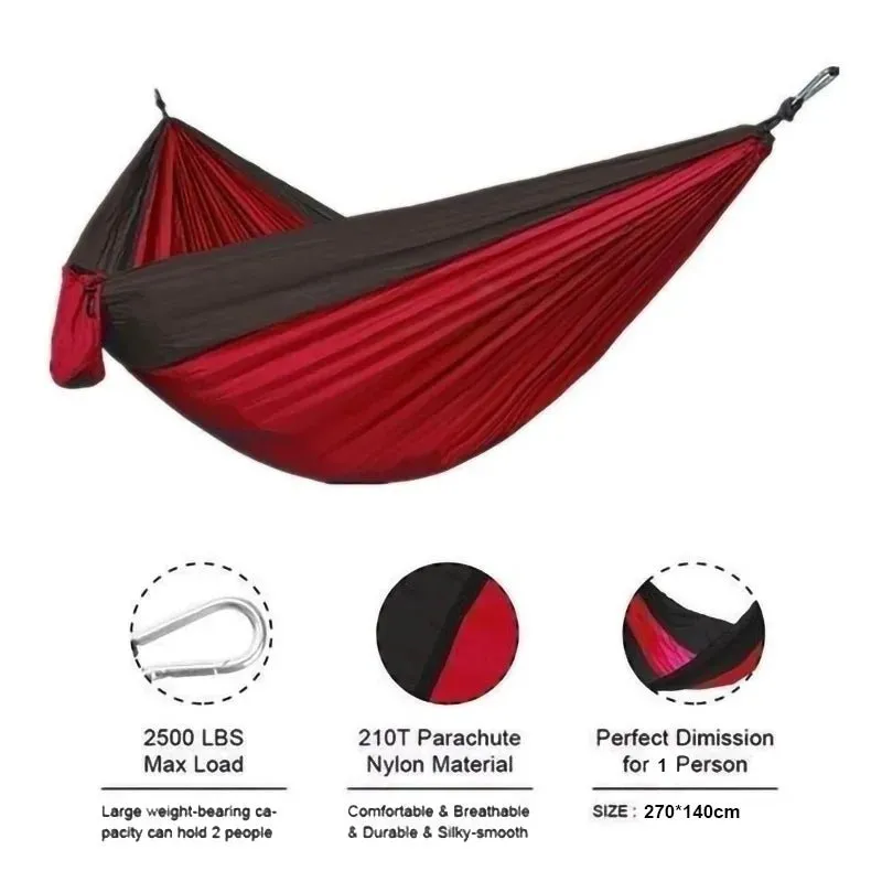 iCoolDown™ Single Person Portable Outdoor Camping Hammock