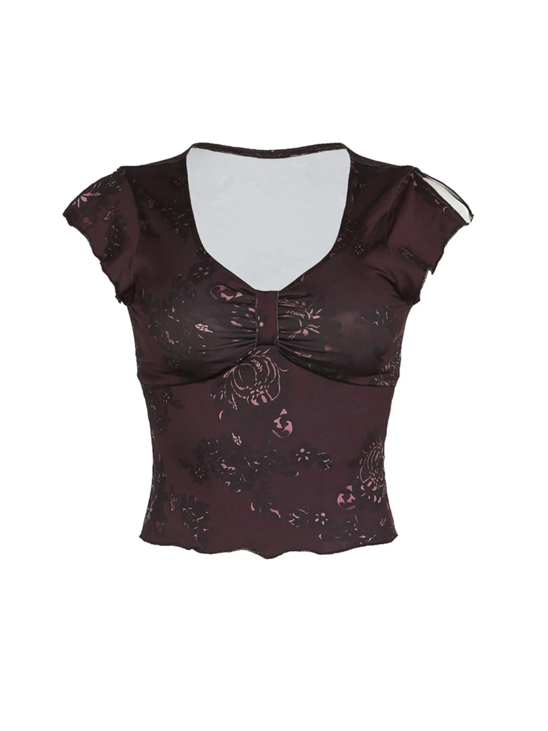 Jaime Short Sleeve Crop Top
