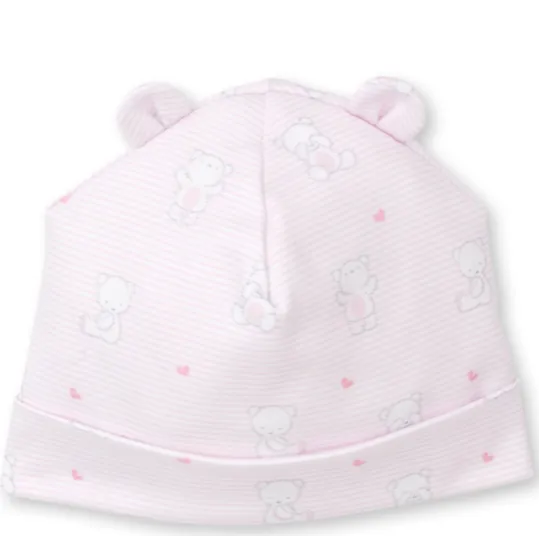 Kissy Kissy Pink Bear Hugs Hat