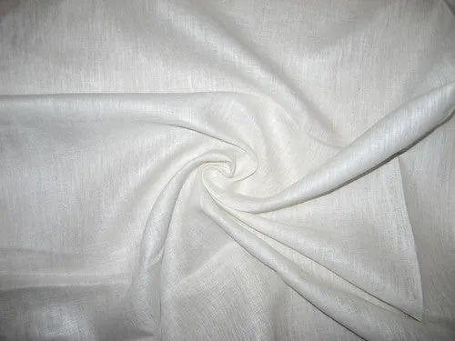 Linen fabric~Ivory colour~44