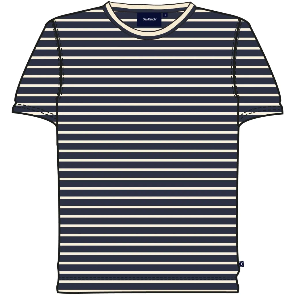 Marstal Tee - SR Navy/Ecru
