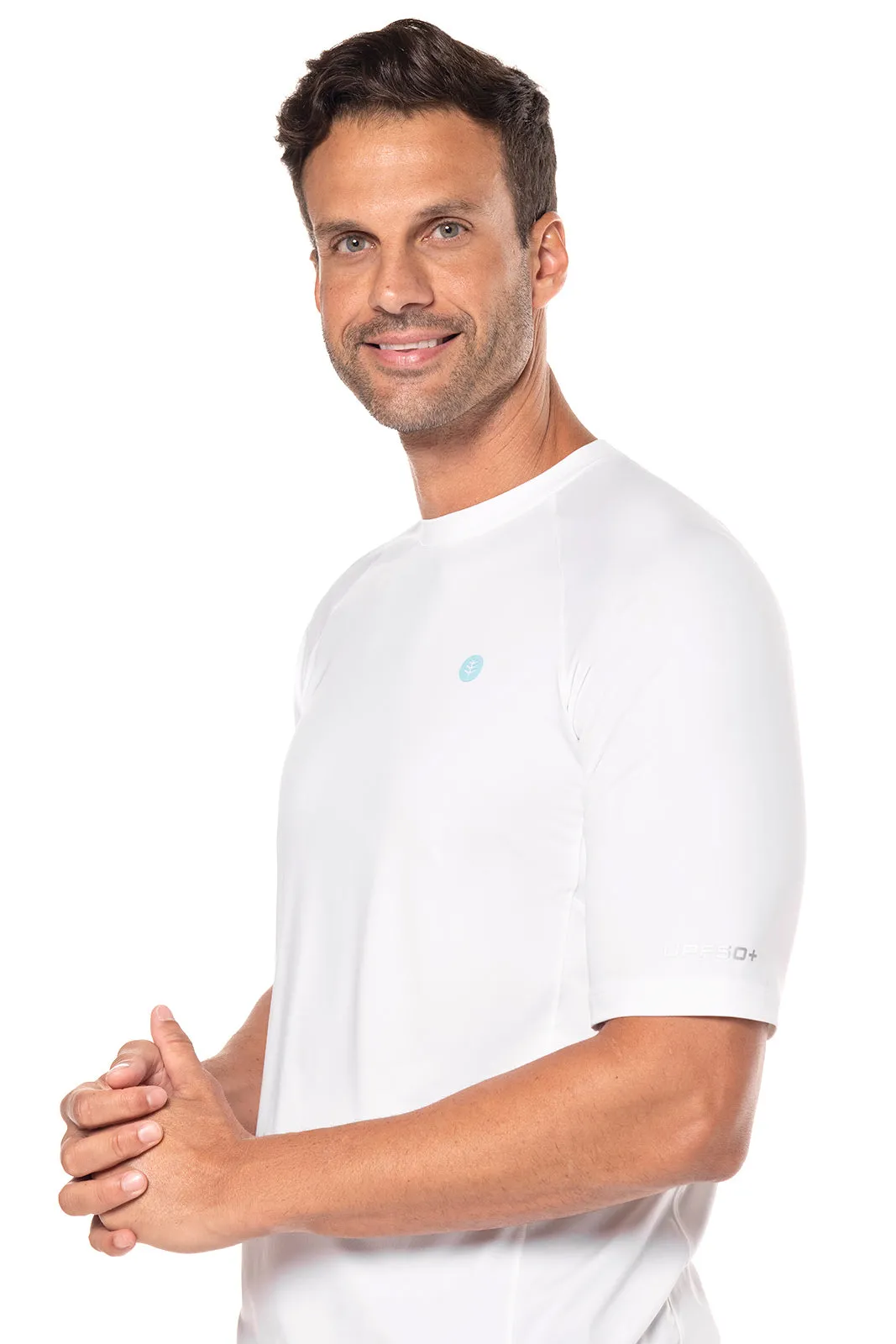 Men's Agility Short Sleeve Performance T-Shirt | White